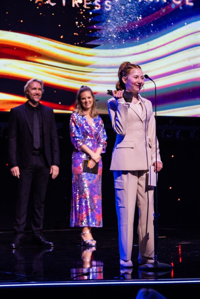 Beatrice Schneider at the Movieguide Awards